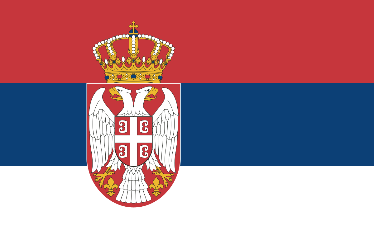 Bandera de Serbia
