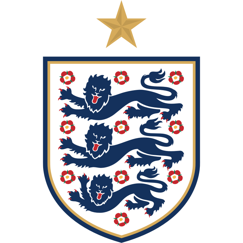 Escudo de la selección inglesa